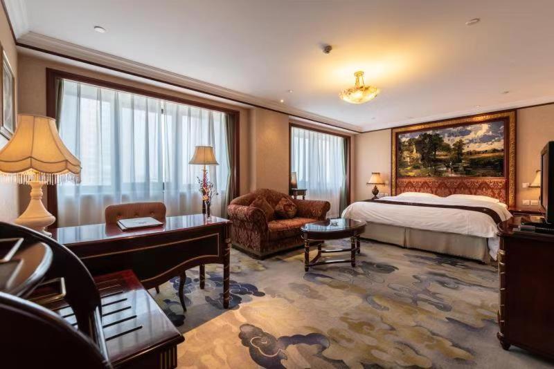 Golden Ocean Hotel Tientsin Esterno foto